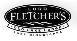 LORD FLETCHER'S OLD LAKE LODGE LAKE MINNETONKA logo