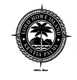LORD HOWE ISLAND KENTIA PALMS logo