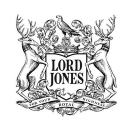 LORD JONES FOR YOUR ROYAL HIGHNESS logo