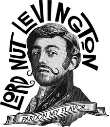 LORD NUT LEVINGTON PARDON MY FLAVOR logo