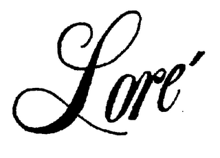 LORE logo