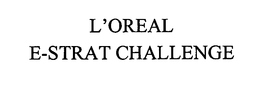 L'OREAL E-STRAT CHALLENGE logo