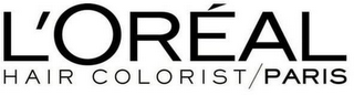 L'OREAL HAIR COLORIST/PARIS logo