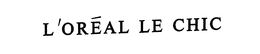 L'OREAL LE CHIC logo