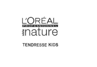 L'OREAL PROFESSIONNEL SERIE NATURE TENDRESSE KIDS logo