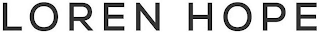 LOREN HOPE logo