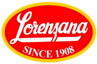 LORENZANA SINCE 1908 logo