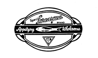 LORENZANA SPECIAL BRAND APPETIZING WHOLESOME logo