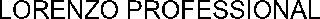 LORENZO PROFESSIONAL logo