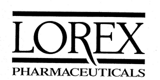LOREX PHARMACEUTICALS logo