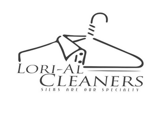 LORI-AL CLEANERS SILKS ARE OUR SPECIALTY logo