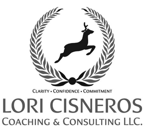 LORI CISNEROS COACHING & CONSULTING LLC. CLARITY · CONFIDENCE · COMMITMENT logo