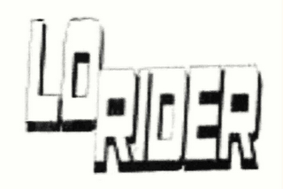 LORIDER logo