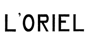 L'ORIEL logo
