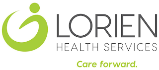 LORIEN HEALTH SERVICES CARE FORWARD. logo