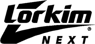 LORKIM NEXT logo