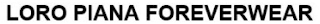 LORO PIANA FOREVERWEAR logo
