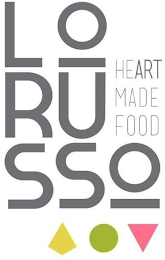 LORUSSO HEART MADE FOOD logo
