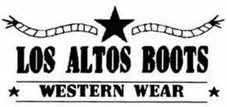 LOS ALTOS BOOTS WESTERN WEAR logo
