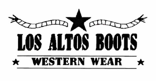 LOS ALTOS WESTERN BOOTS logo