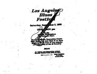 LOS ANGELES BLUES FESTIVAL logo