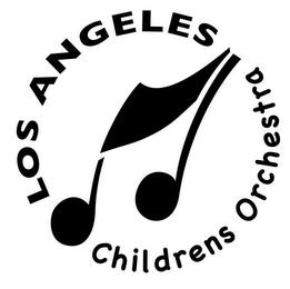 LOS ANGELES CHILDRENS ORCHESTRA logo