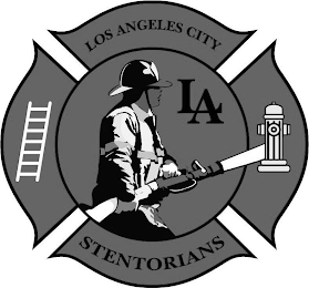 LOS ANGELES CITY LA STENTORIANS logo
