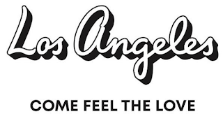LOS ANGELES COME FEEL THE LOVE logo