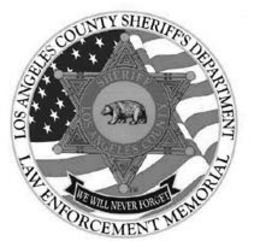 LOS ANGELES COUNTY SHERIFF'S DEPARTMENT LAW ENFORCEMENT MEMORIA logo
