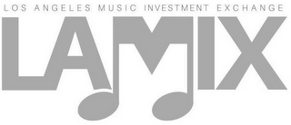 LOS ANGELES MUSIC INVESTMENT EXCHANGE LAMIX logo