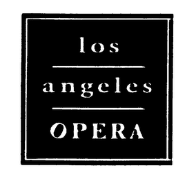 LOS ANGELES OPERA logo