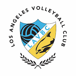LOS ANGELES VOLLEYBALL CLUB L A V B C logo