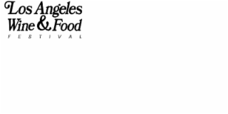 LOS ANGELES WINE & FOOD FESTIVAL logo