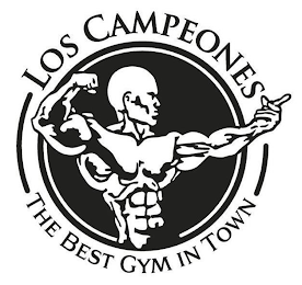 LOS CAMPEONES THE BEST GYM IN TOWN logo