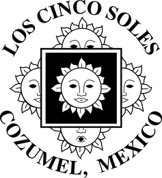 LOS CINCO SOLES COZUMEL, MEXICO logo