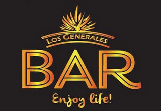 LOS GENERALES BAR ENJOY LIFE! logo