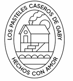 LOS PASTELES CASEROS DE GABY HECHOS CON AMOR logo