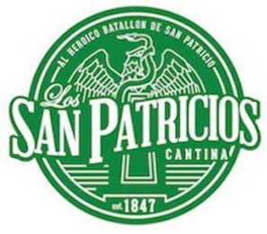 LOS SAN PATRICIOS CANTINA AL HEROICA BATTALON DE SAN PATRICIO logo