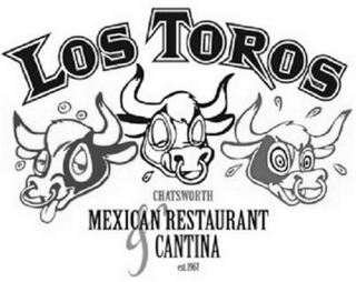 LOS TOROS CHATSWORTH MEXICAN RESTAURANT& CANTINA EST. 1967 logo