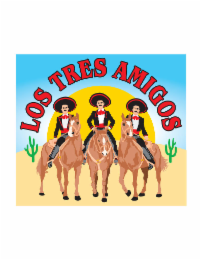 LOS TRES AMIGOS logo