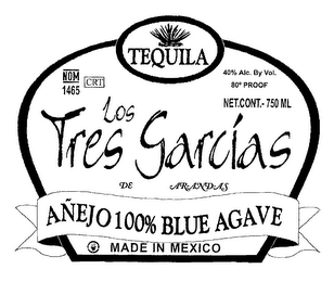 LOS TRES GARCIAS DE ARANDAS logo