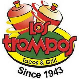 LOS TROMPOS TACOS & GRILL SINCE 1943 logo