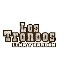 LOS TRONCOS LEÑA Y CARBÓN logo