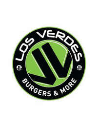 LOS VERDES BURGERS & MORE logo