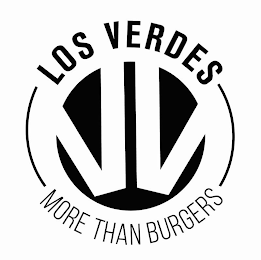 LOS VERDES MORE THAN BURGERS logo
