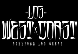 LOS WEST X COAST DOWNTOWN LAS VEGAS logo
