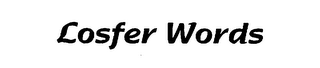LOSFER WORDS logo