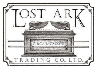 LOST ARK TRADING CO., LTD. CIRCA MCMXCII logo