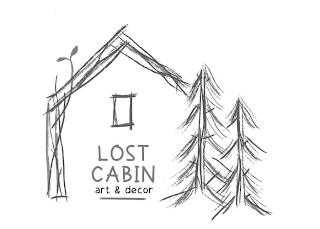 LOST CABIN ART & DECOR logo