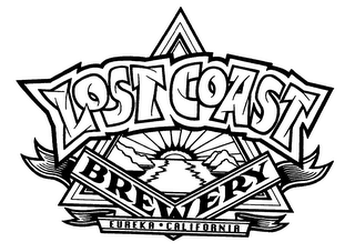 LOST COAST BREWERY EUREKA CALIFORNIA logo